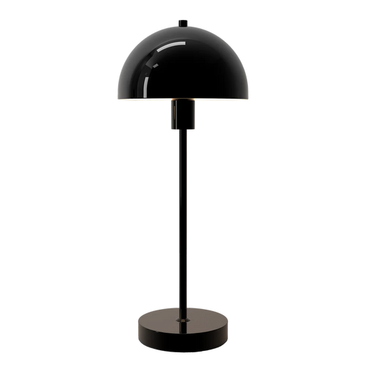 Vienda Lampe de table Noir Brillant E14