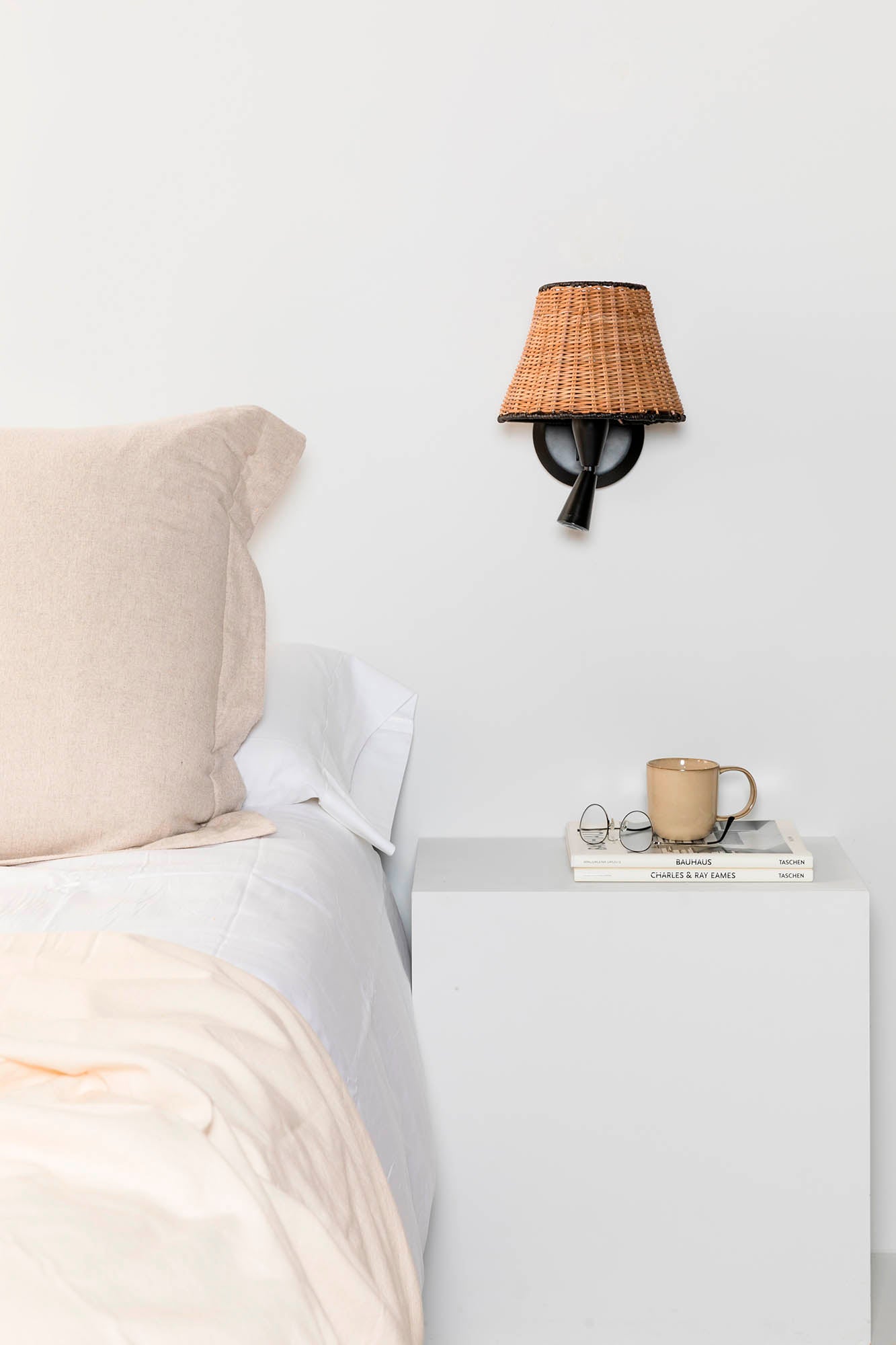 SUMBA – Applique Murale Rotin Noir