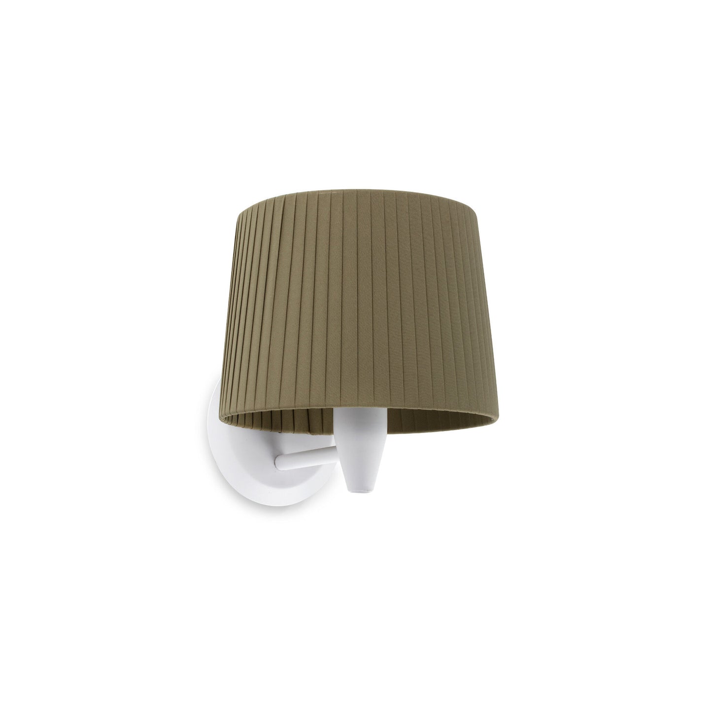 SAMBA Lampe applique blanc/enrubanné vert