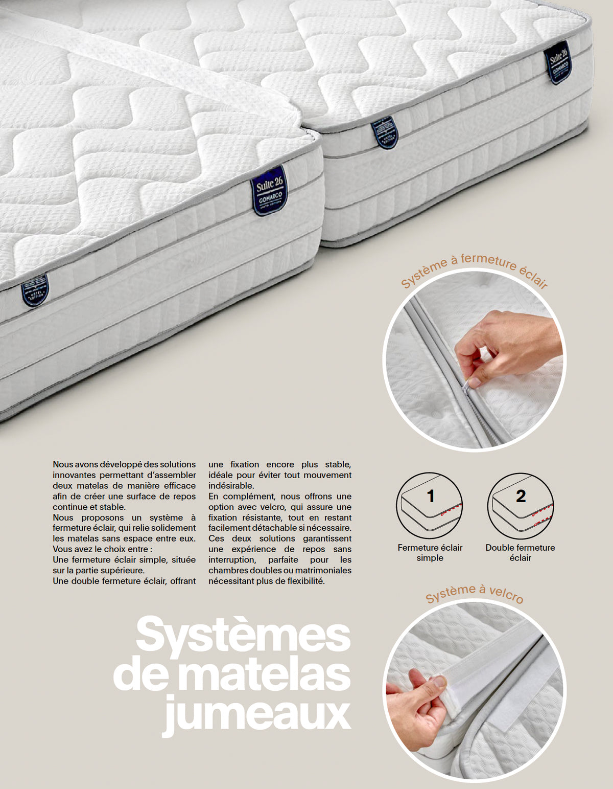 Matelas CAMBRA ELITE 33