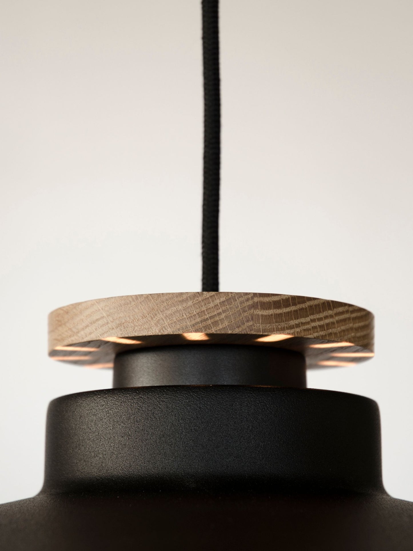 Street Suspension 33 cm noir E27